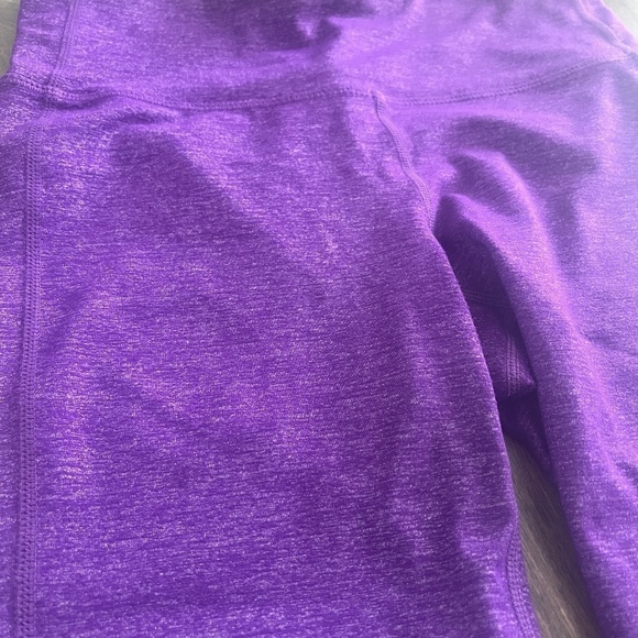 Athleta Leggings Purple Heathered Small - Picture 4 of 5